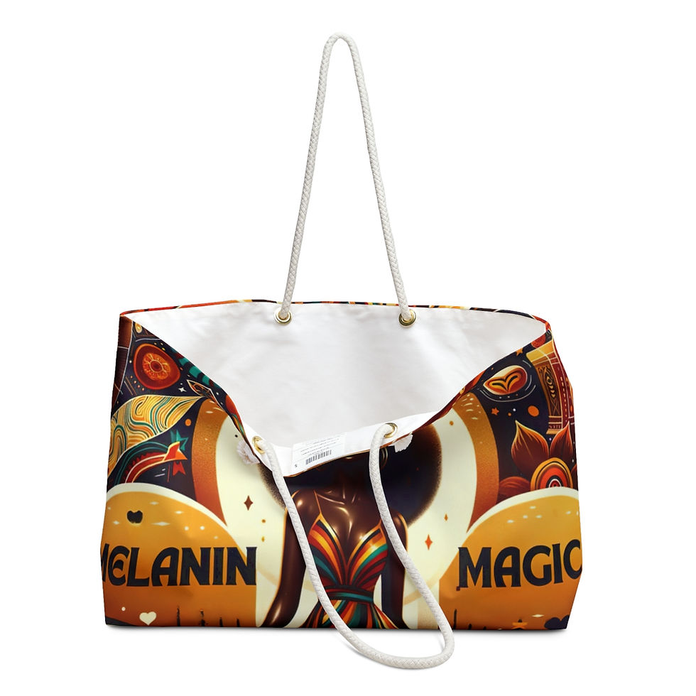 Thumbnail: Technicolour Goddess Weekender Tote Bag