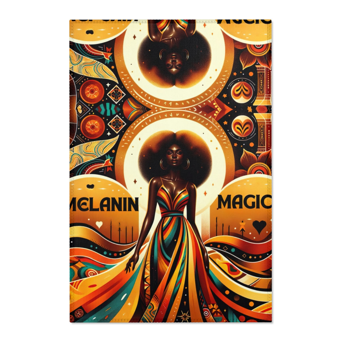 Technicolour Goddess Rug