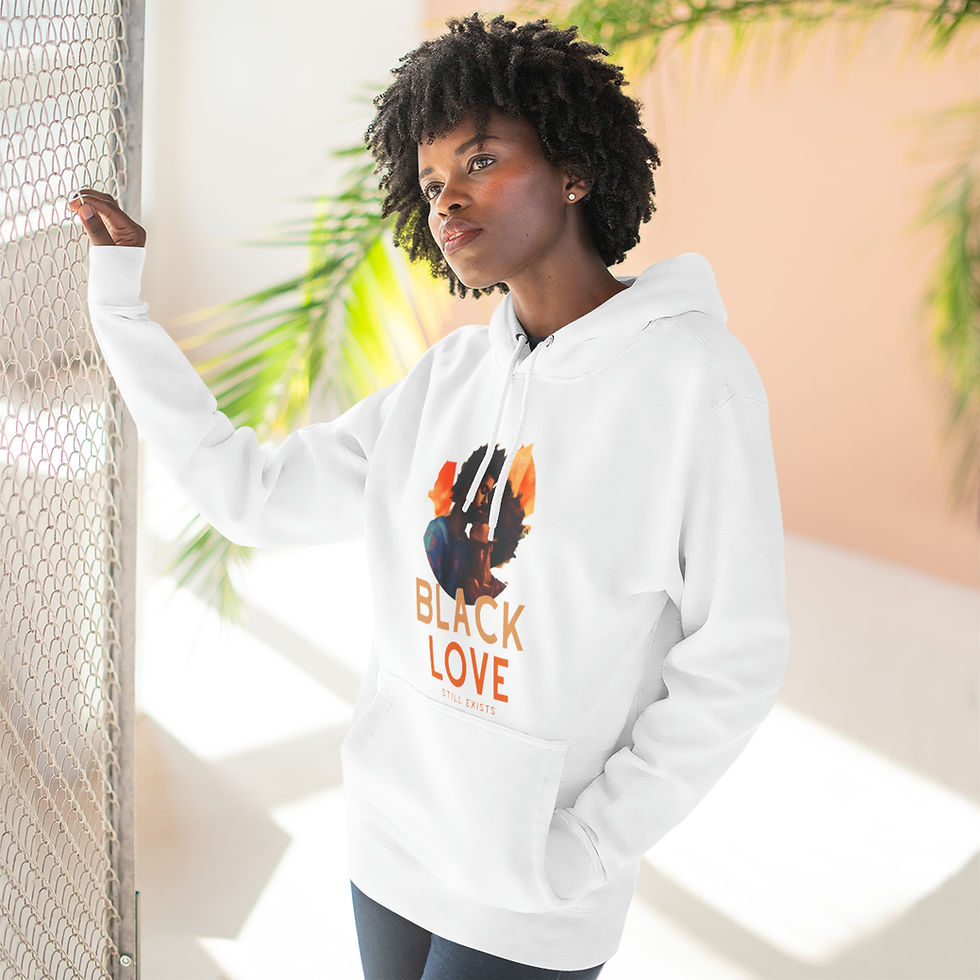 Thumbnail: Black Love Unisex Premium Hoodie