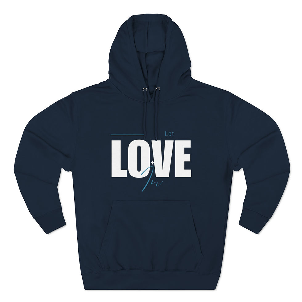 Thumbnail: Let Love In Unisex Premium Hoodie