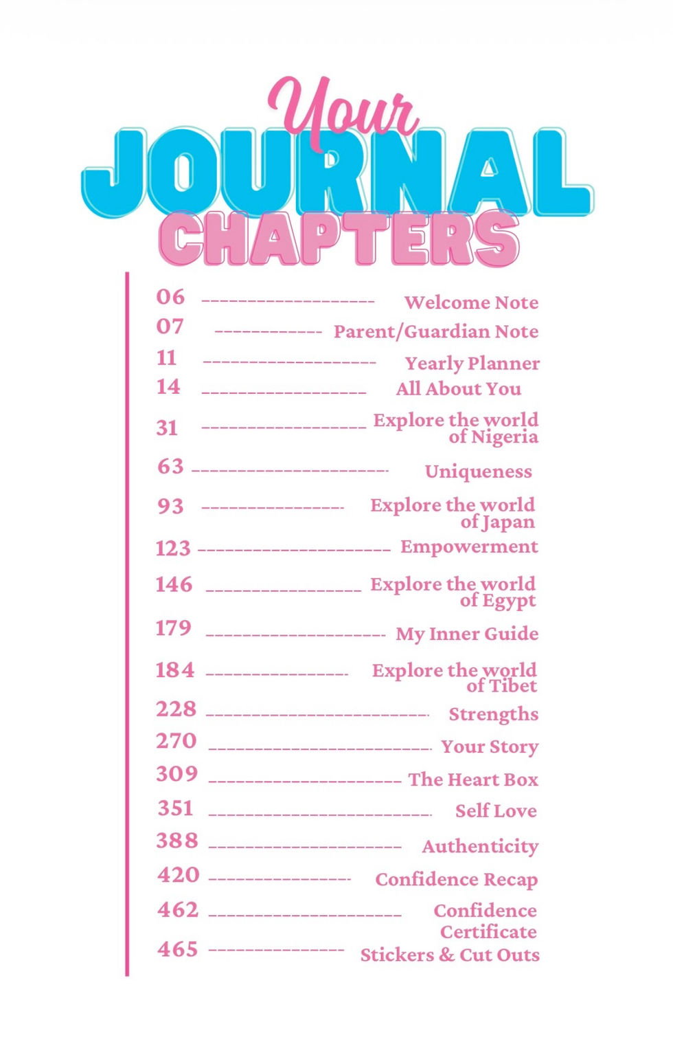 Thumbnail: My Journey to Confidence Journal [For Young Girls] Paperback