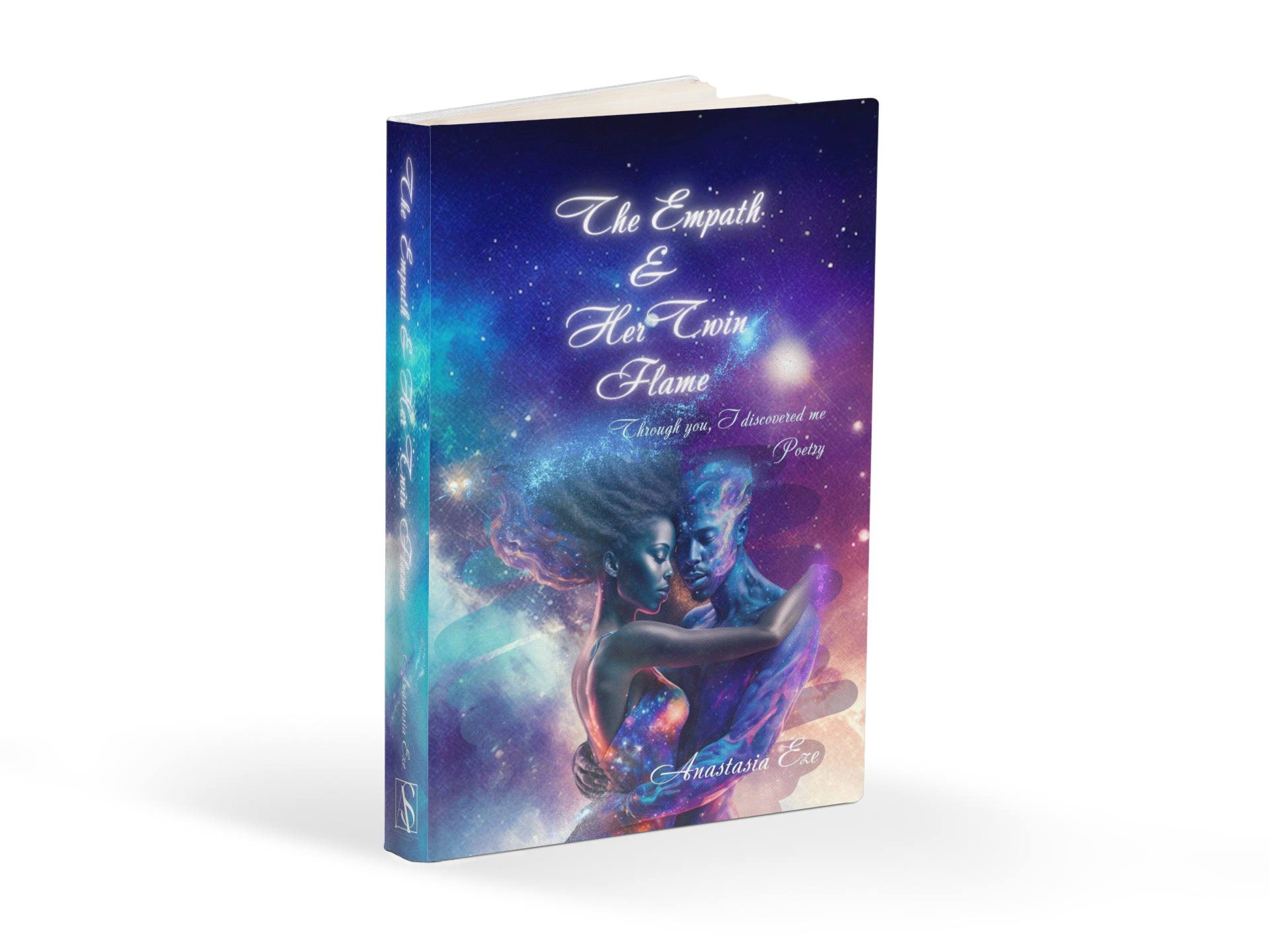 The Empath & Her Twin Flame Poetry Book with Bookmark