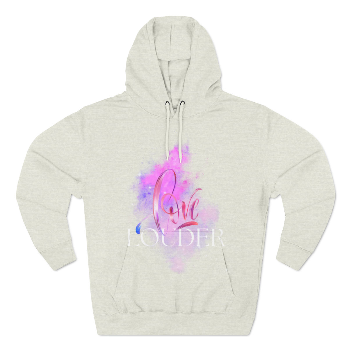 Signature Unisex Love Louder Hoodie