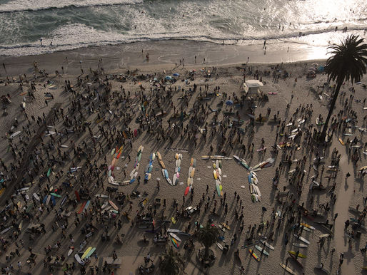Memorial Paddleouts for George Floyd