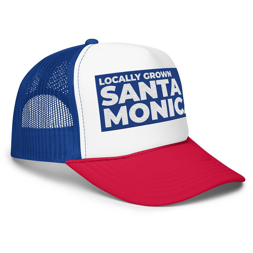 Thumbnail: Locally Grown Santa Monica - Foam trucker hat