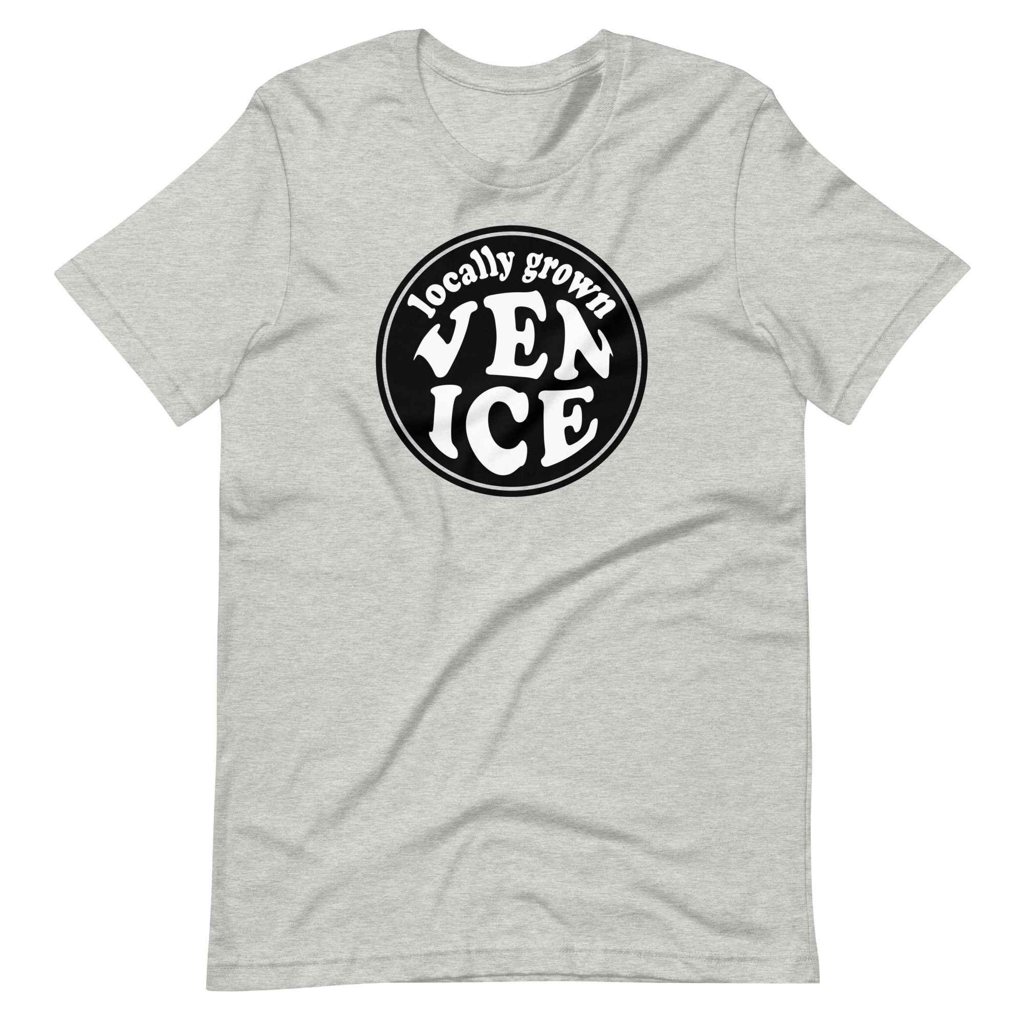 Locally Grown Venice - Wavy Circle - Bella Canvas T-shirt