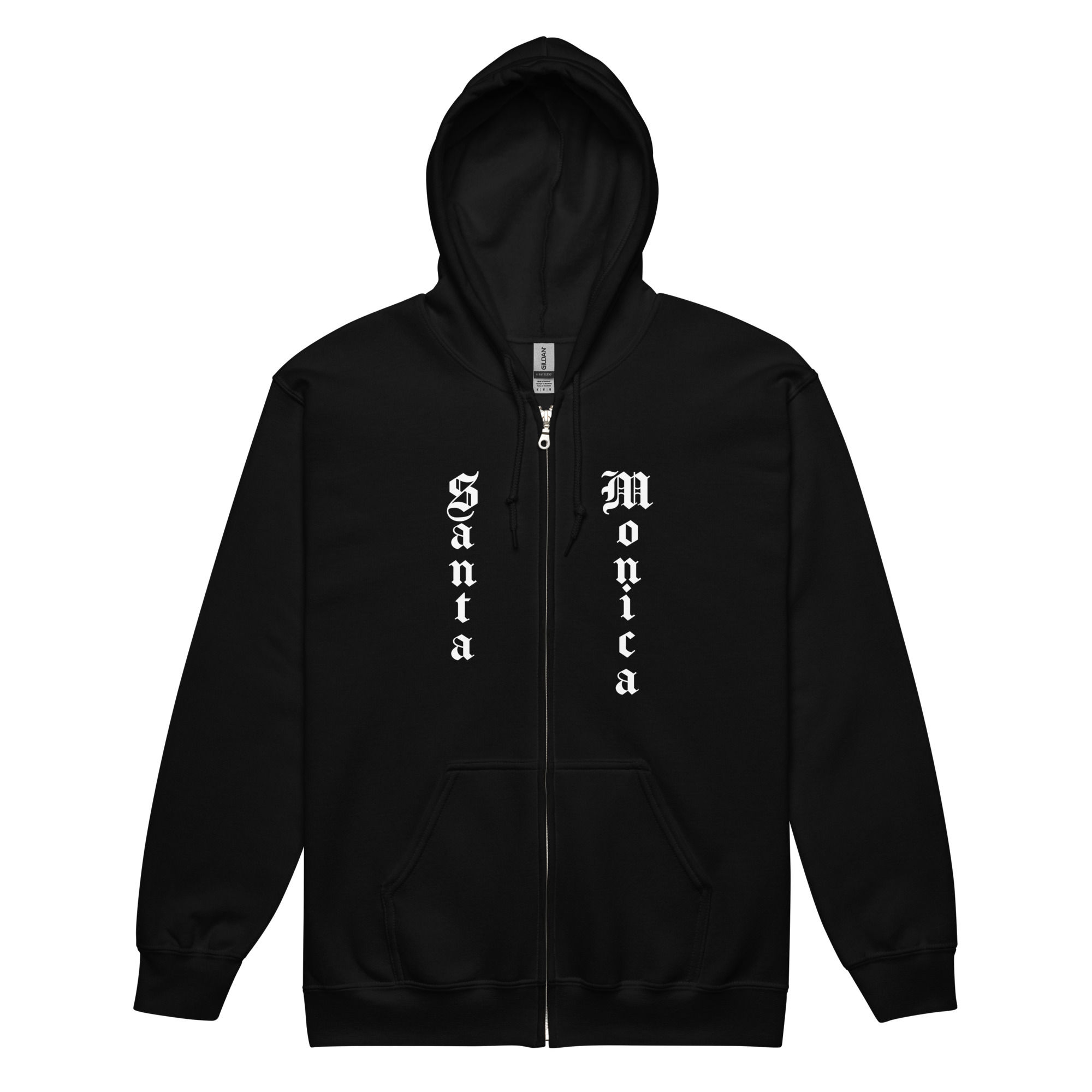 Locally Grown Santa Monica Vertical - Zip Up Hoodie
