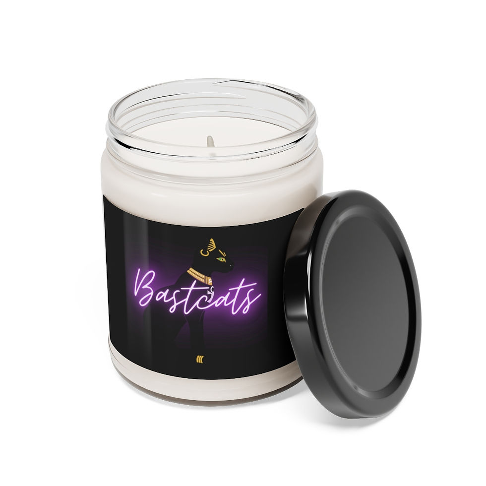 Thumbnail: Scented Soy Candle, 9oz Black Label