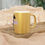 Thumbnail: Bastcats Metallic Mug - Stylish Silver/Gold Coffee Cup for Cat Lovers