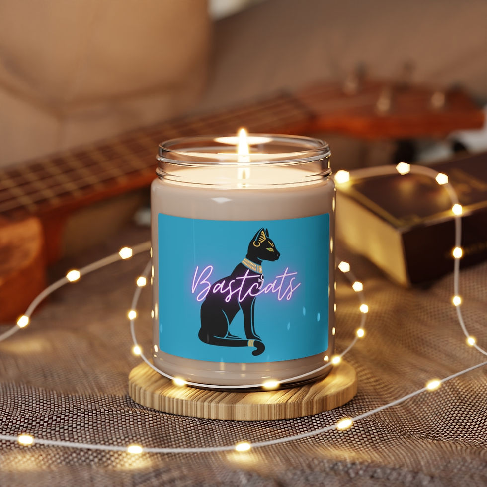 Thumbnail: Scented Soy Candle, 9oz Turquoise Label