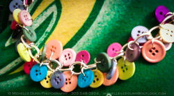Button Necklace