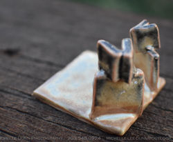 Raku Butterly Stand 2