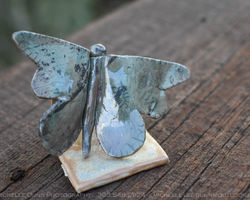 Raku Butterfly 4