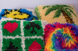 Latch Hook Pillows