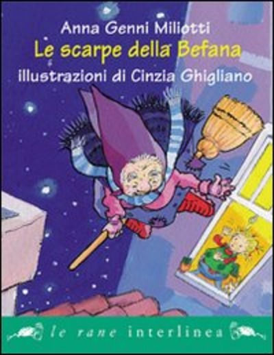 libro per bambini intitolato Le scarpe della Befana.
