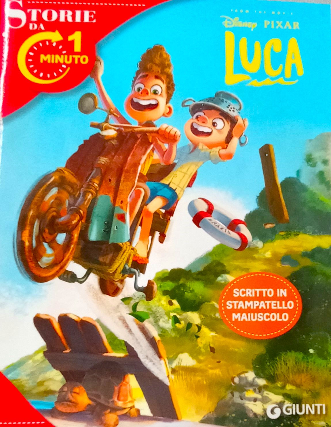libro LUCA Marvel Storie da 1 minuto di Walt Disney
