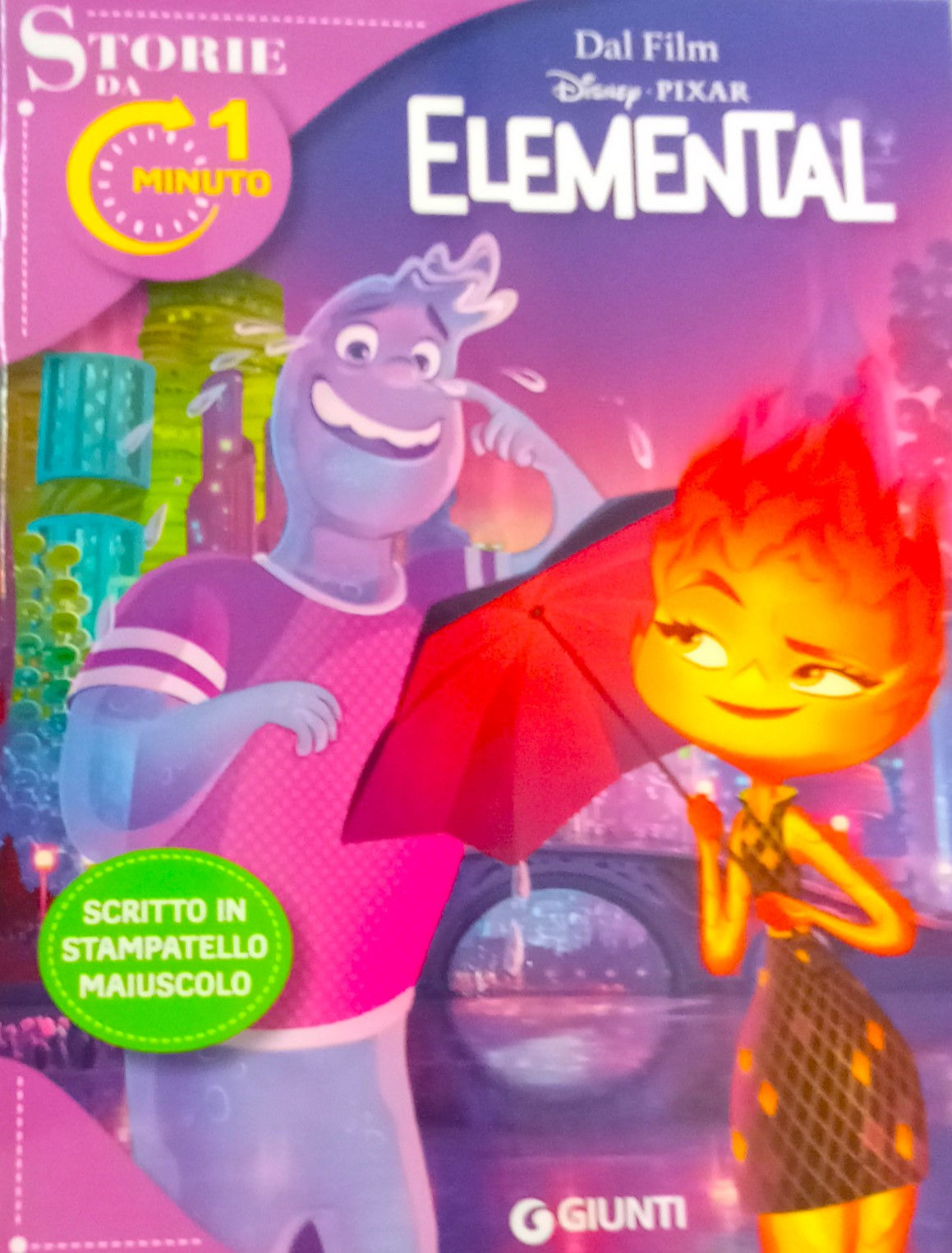 libro ELEMENTAL Marvel Storie da 1 minuto di Walt