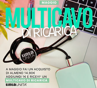 multi cavo in omaggio con 14,90€ di spesa