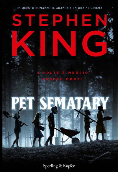 libro Copertina di Pet Sematary, romanzo di Stephen King