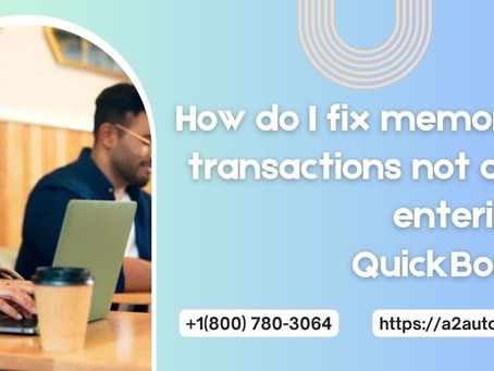 QuickBooks Memorized Transactions Not Automatically Entering