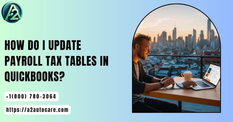 Update Payroll Tax Tables in QuickBooks