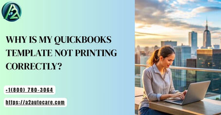 QuickBooks Template Not Printing Correctly