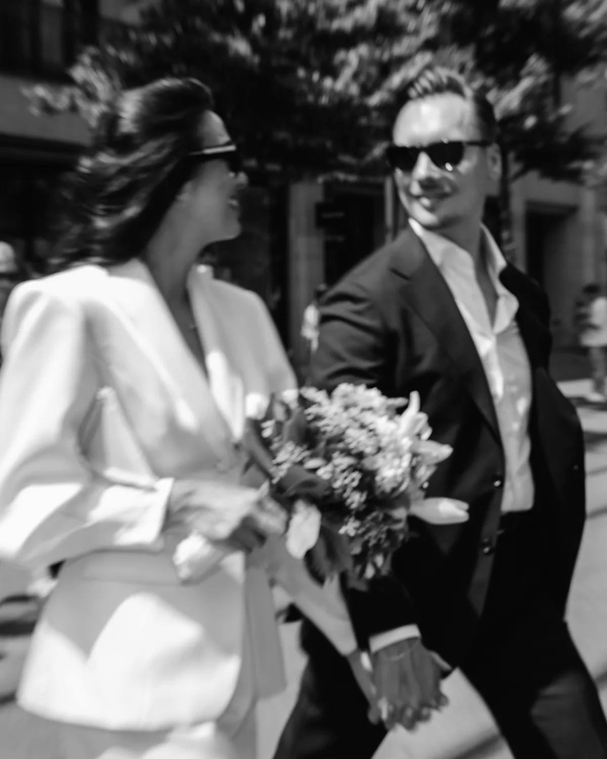 Late-afternoon terrace ceremony at SOHO Zürich