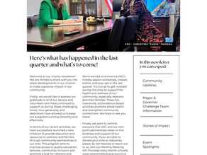 VAC Quarterly Newsletter