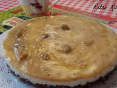 Cheesecake alla marmellata di uva spina