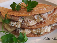 Crespelle di castagne ai funghi per il 100% Gluten Free (Fri)Day