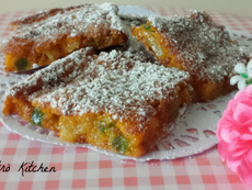 Quadrotti di zucca ai canditi per il 100% Gluten Free (Fri)Day
