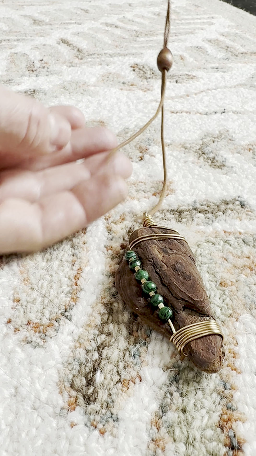Thumbnail: UNISEX DRIFTWOOD NECKLACE
