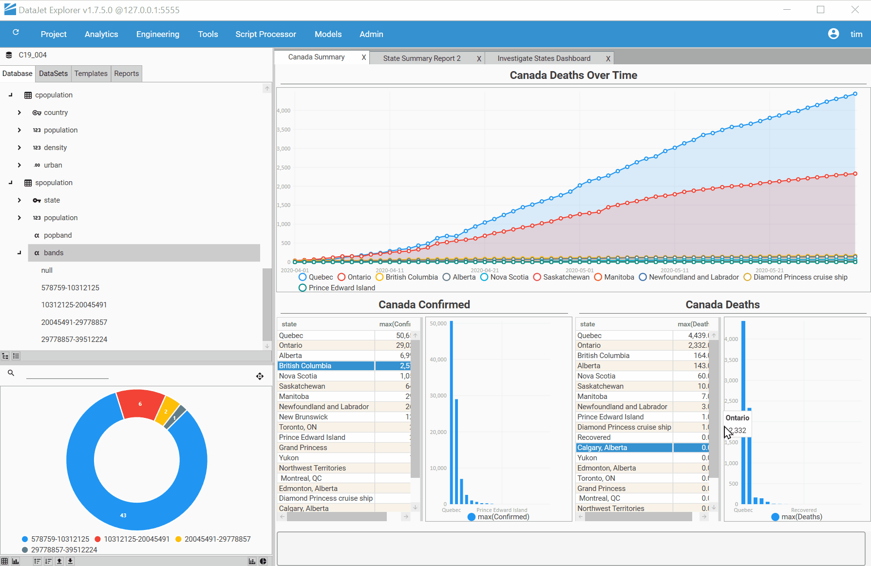 DataJet desktop app for data discovery