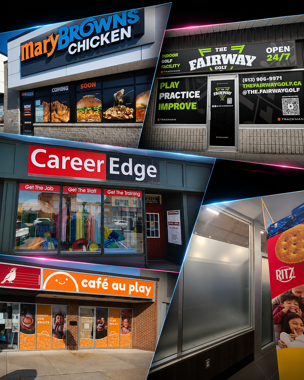 Decorative icon for commercial signage benefits