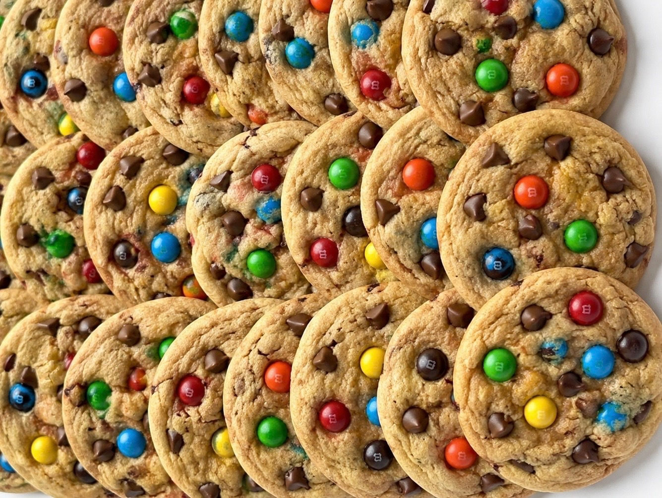 Browned Butter M&M Cookie