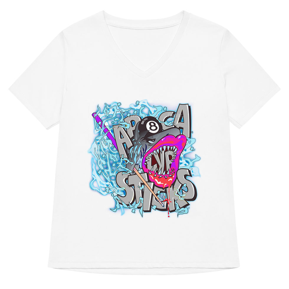 Thumbnail: Women’s relaxed v-neck t-shirt