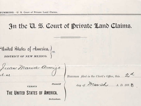 The Forged San Miguel La Peralta Grant, 1728