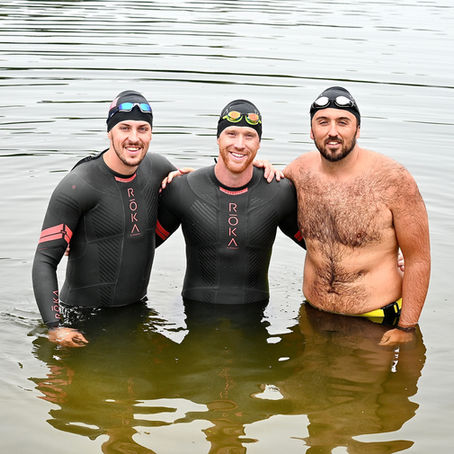 Team Heart and Soul at the Woodruff 70.3 triathlon 