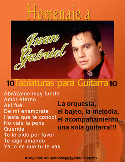 HOMENAJE A JUAN GABRIEL