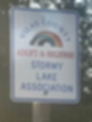 Adopt-a-Highway Stormy Lake Conover WI