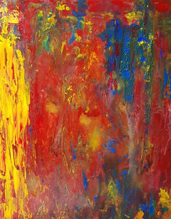 reflets végétal d'automne 63 x 80