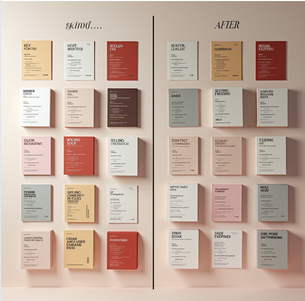 Swipe to see the transformation: side-by-side before & afters