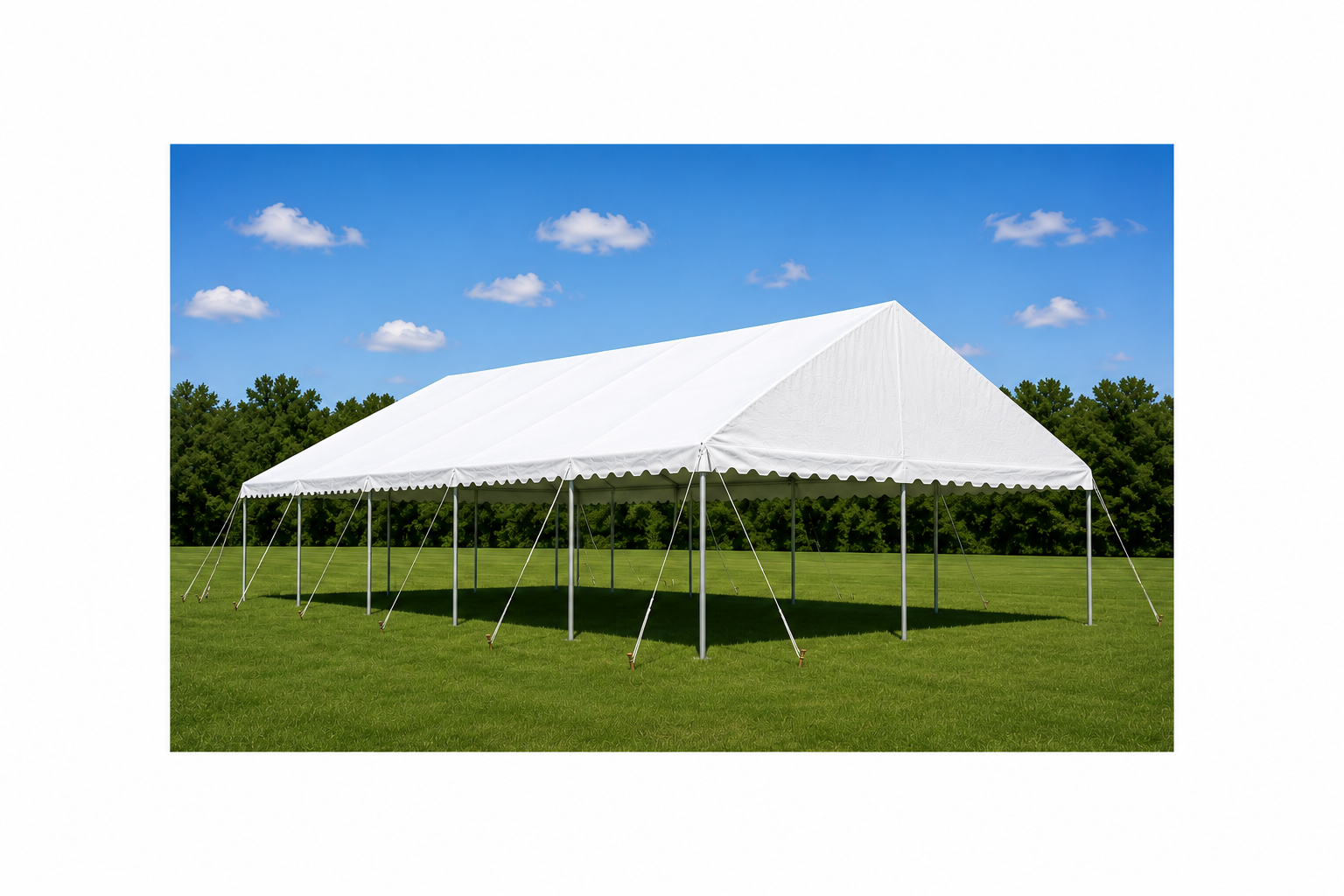 40' × 60' Pole Tent - $1795.00