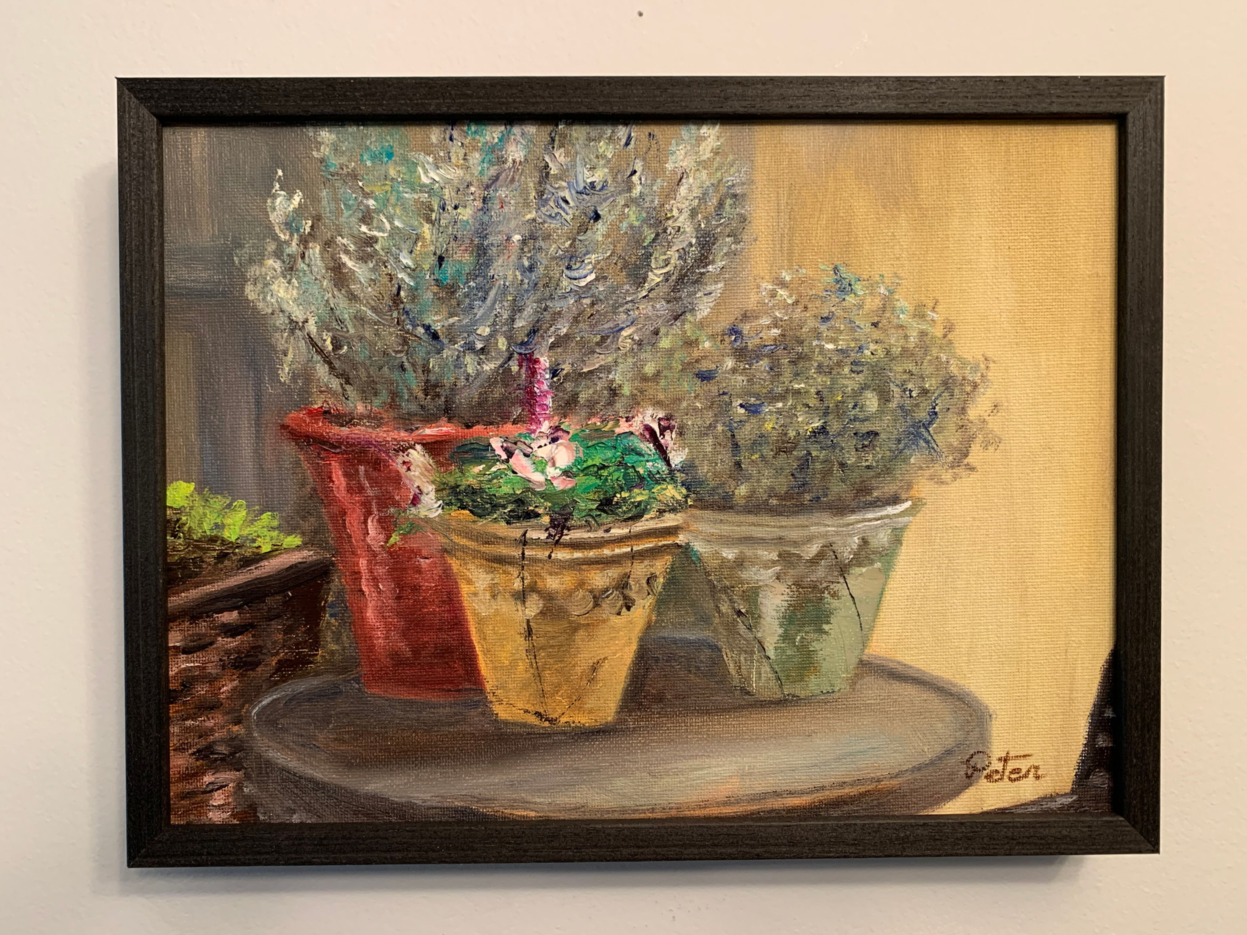 "Still Life on the Patio"