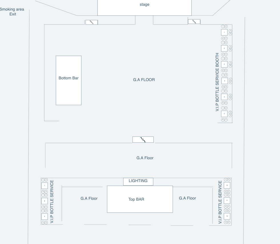 SEATING CHART - THE GRAND