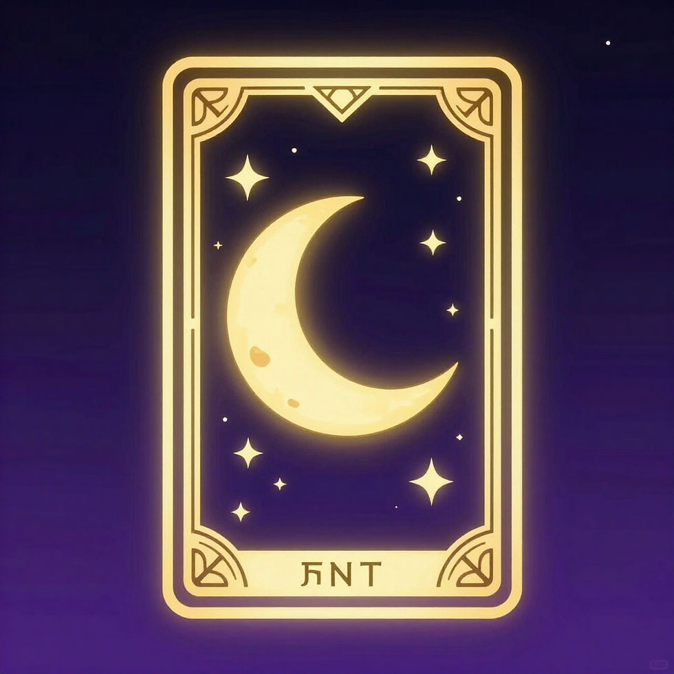 Amethyst crystal glowing on a dark purple background