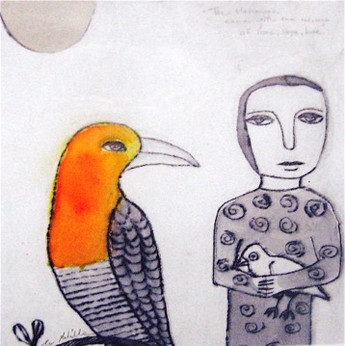 Melville_The Messenger_2021_.Drypoint Watercolour_H33cmxW33_jpg.jpeg