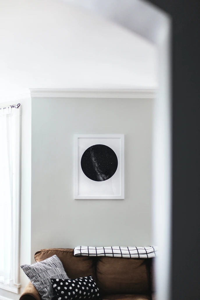 minimalista falfestmény
