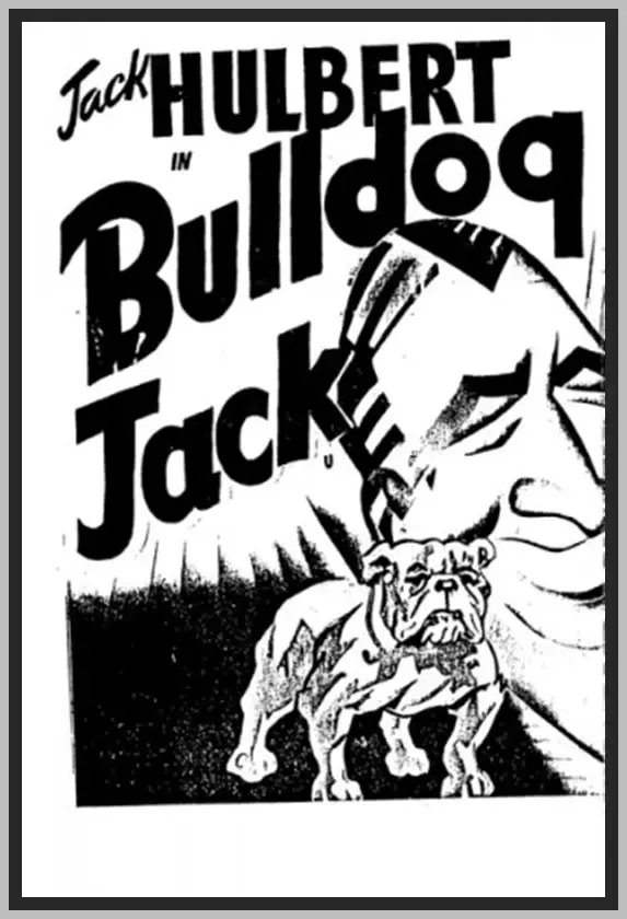 BULLDOG JACK - 1935 - JACK HULBERT - RARE MOVIE IN DVD