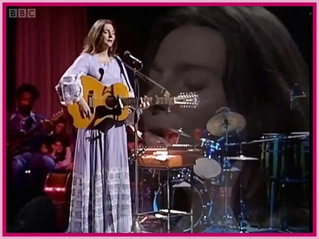 JUDY COLLINS - 1 DVD- BBC IN CONCERT - (DIGITAL REBROADCAST) - 1973 - 33 MINUTES